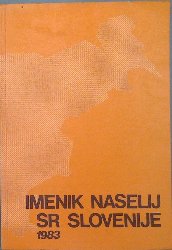 Imenik naselij SR Slovenije 1983