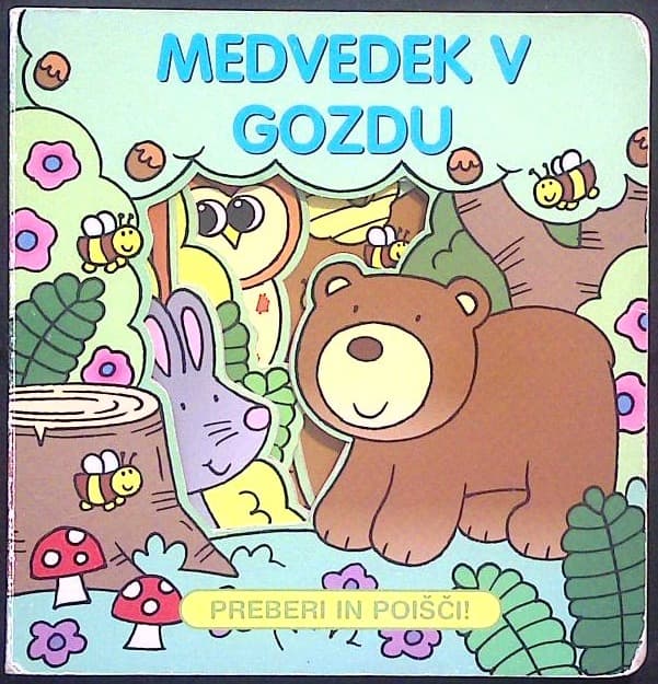 Medvedek v gozdu
