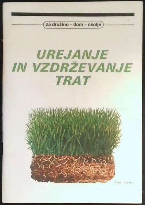 Urejanje in vzdrževanje trat