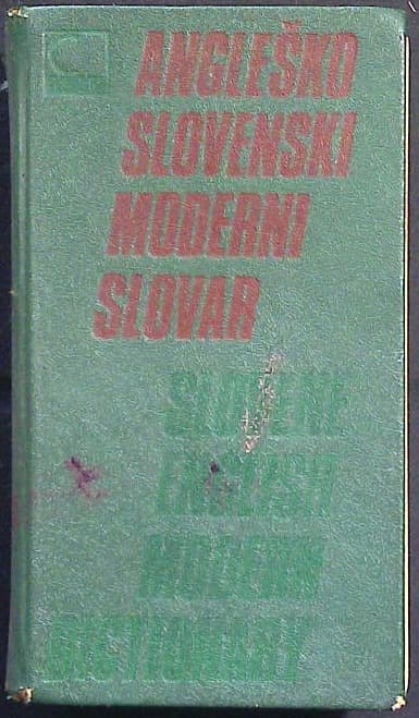 Angleško - slovenski in slovensko - angleški slovar