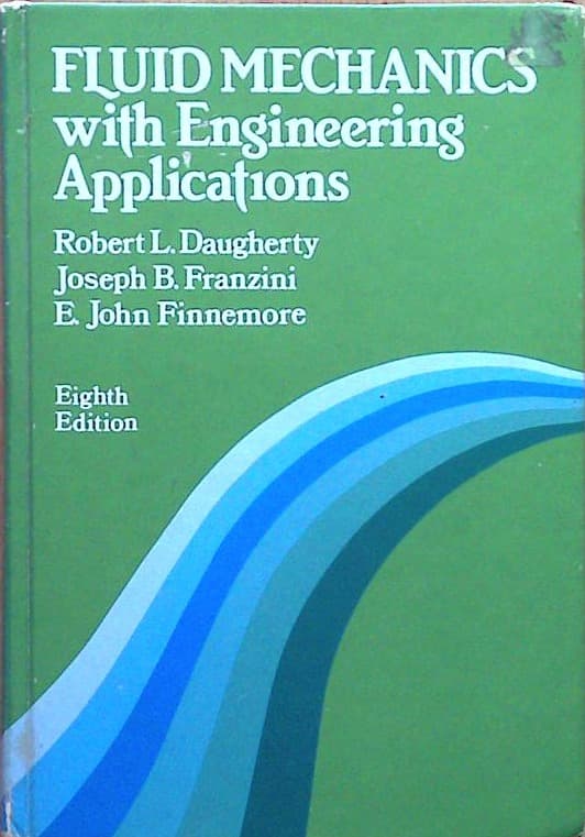 Fluid Mechanics with Enineering Applications