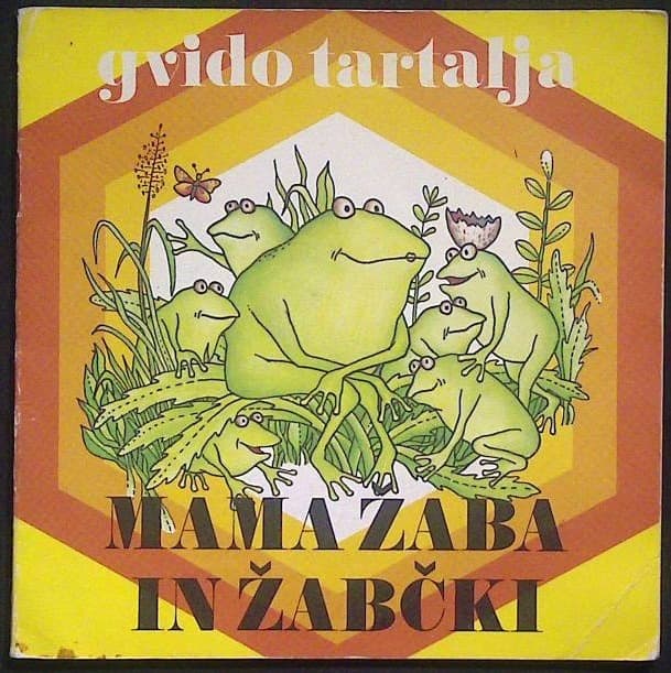 Mama žaba in žabčki