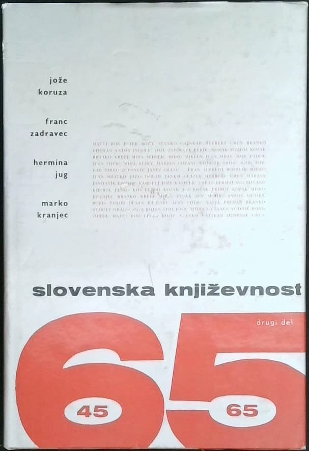 Slovenska književnost 1945 - 1965, Druga knjiga