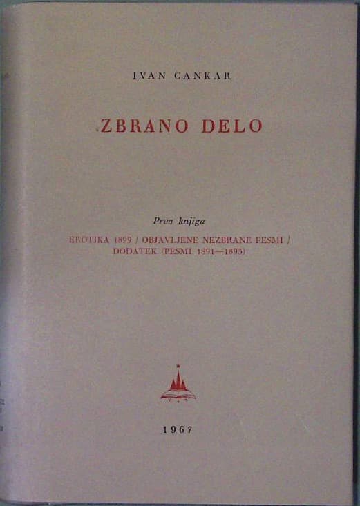 Zbrano delo - Prva knjiga